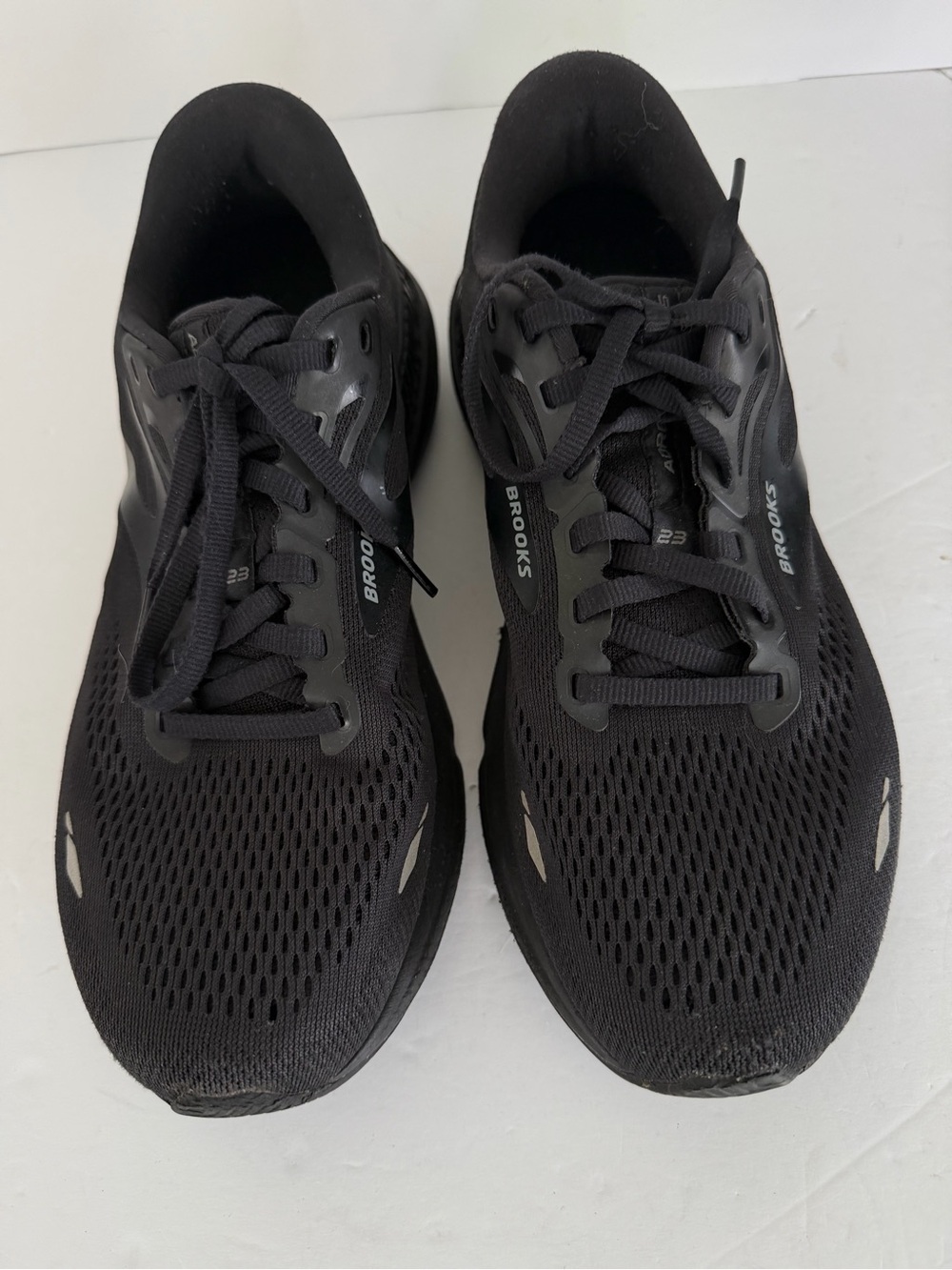 Brooks Adrenaline GTS 23 Black Black Women's Running Shoes 1203811B020 Size 10 B
